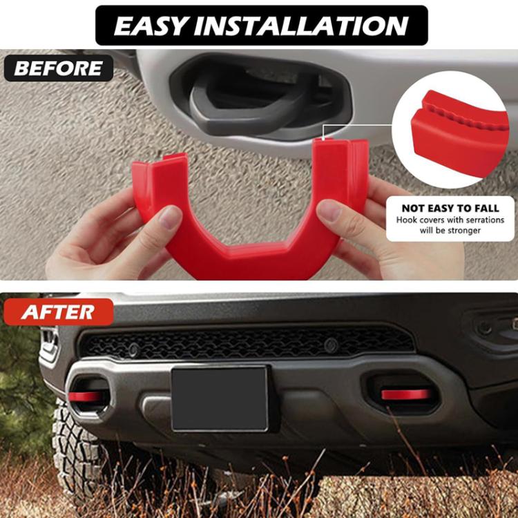 Cubierta de gancho delantero para remolque de Dodge RAM 1500