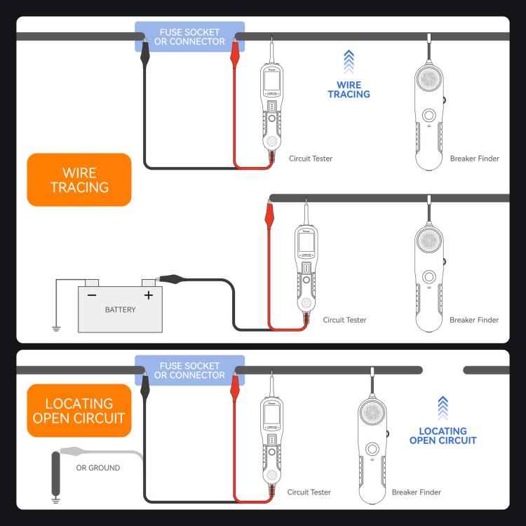 VDIAGTOOL Automobile Circuit Fault Detector Repair Tool