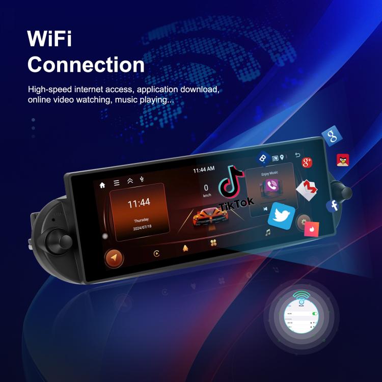 Reproductor Android para Volkswagen Beetle 2002-2010, pantalla horizontal de 6,86 pulgadas, 2+64 GB, estándar, estándar + AHD + micrófono