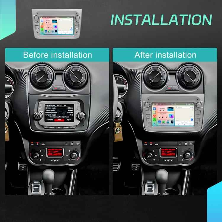 For Alfa Romeo MITO 2008-2016 7 inch Horizontal Screen Android 15 Carplay Car Center Control Integrated Machine, 4+64G, 2+64G