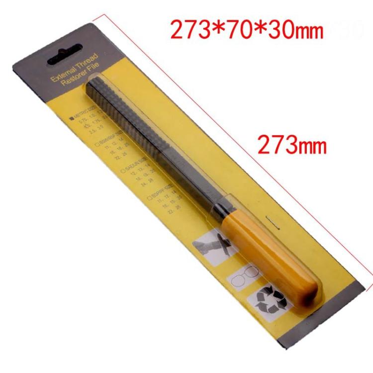 Metric Thread Repair Tools - 0.75-3.0mm File Repair Set