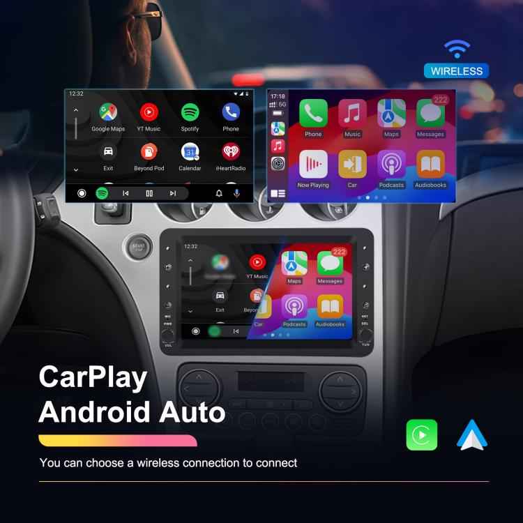 For Alfa Romeo 159 7 inch Horizontal Screen Carplay Car Navigation Center Control Integrated Machine, 2+64G, 4+64G