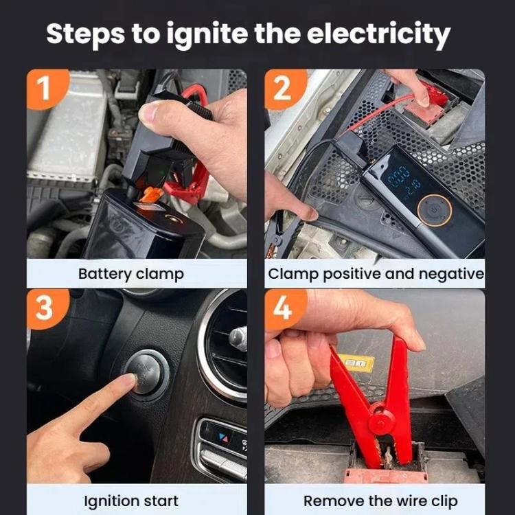 Car Emergency Power Supply Inflatable Pump Integrated Machine