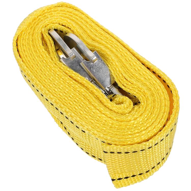 Cuerda de remolque resistente de 4 m y 3 toneladas para emergencias de vehículos.