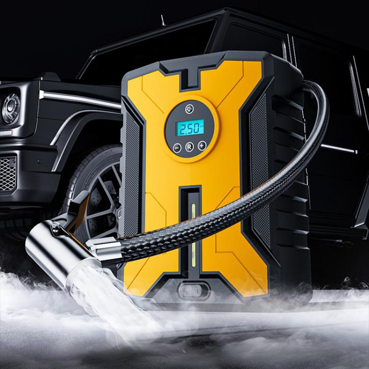 SUITU ST-929ASX Car Air Pump - Wired High-Pressure Digital Display Portable Air Compressor