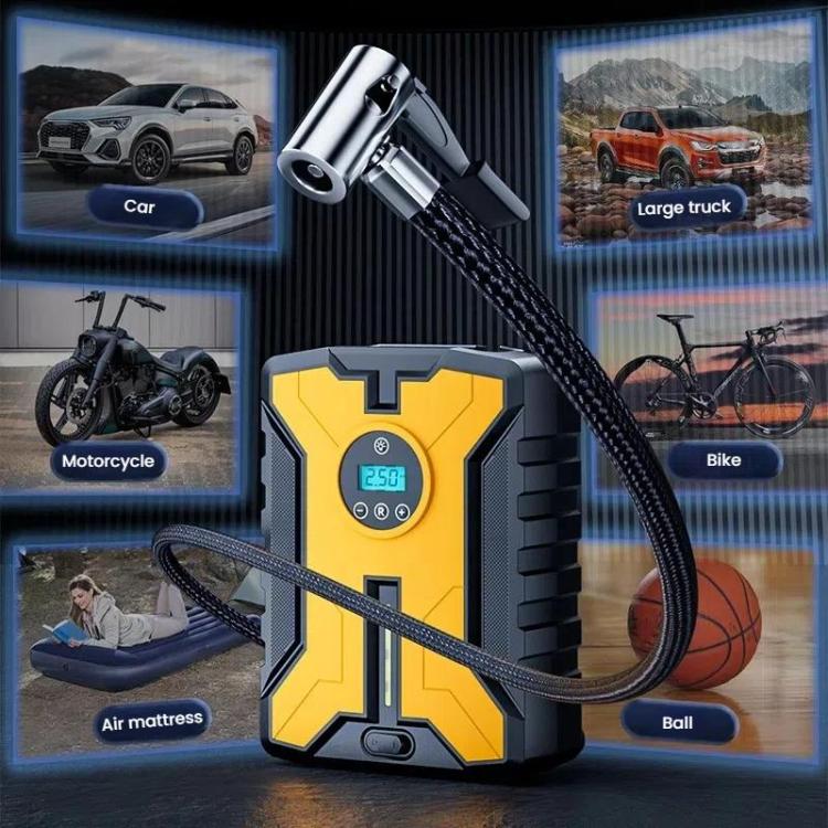 SUITU ST-929ASX Wired Digital Display Car Air Pump Portable High-Pressure Automatic Air Pump - LYDARZ