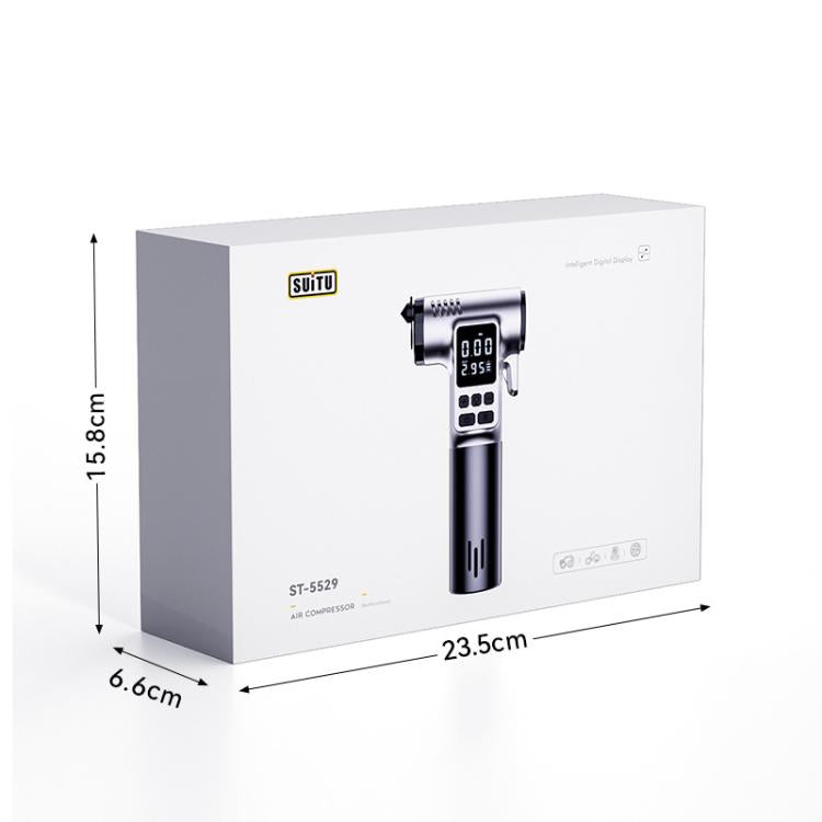 Car Air Pump With Window Breaker Cutting Tool Electric Portable Air Pump - LYDARZ