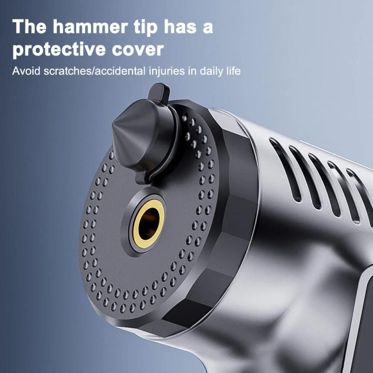 Car Air Pump With Window Breaker Cutting Tool Electric Portable Air Pump - LYDARZ