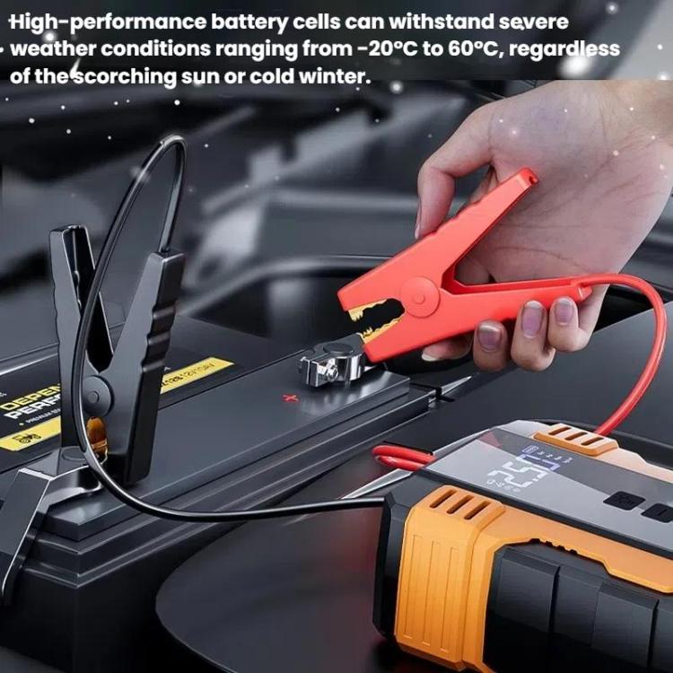 Arrancador de emergencia para coche SUITU ST-9645: arrancador universal para un rápido aumento de potencia del vehículo.