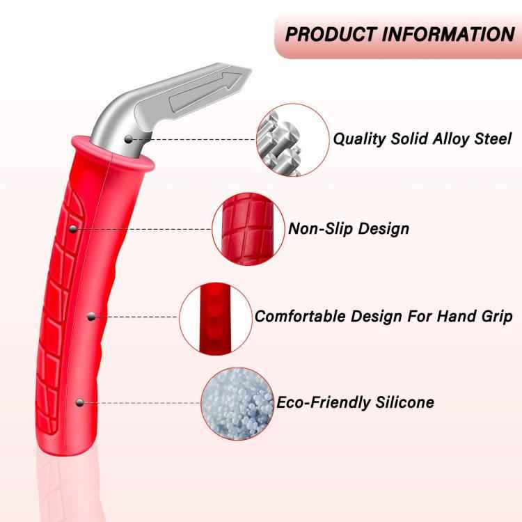 Car Handle Assist Device For Elderly People Getting Out Of A Car With Cane