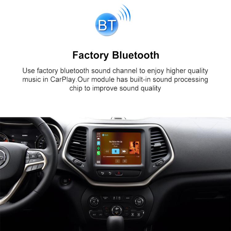 For Jeep 2014-2018 Wireless CarPlay/Android Module Decoder, WZJP-1