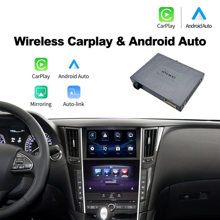 Wireless CarPlay Module Decoder, For Infiniti Q50/Q60/Q50L/QX50 2015-2019 JOYEAUTO WZIN-1, For Infiniti QX60/Q70 2015-2019 JOYEAUTO WZIN-2
