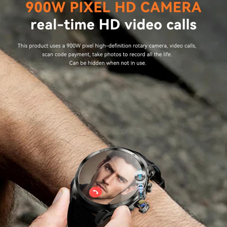4G Global Access Google Store Rotating Camera Smartwatch