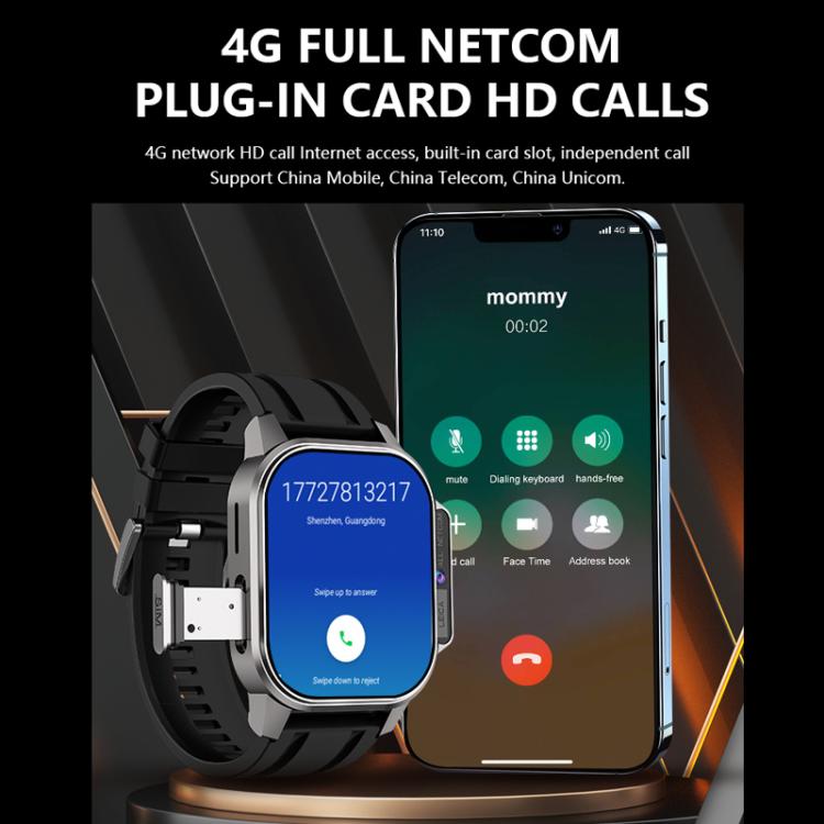 Eurasian African Version 4G SIM Card Slot Google Play Store Ooutdoor Photography Rugged Smartwatch