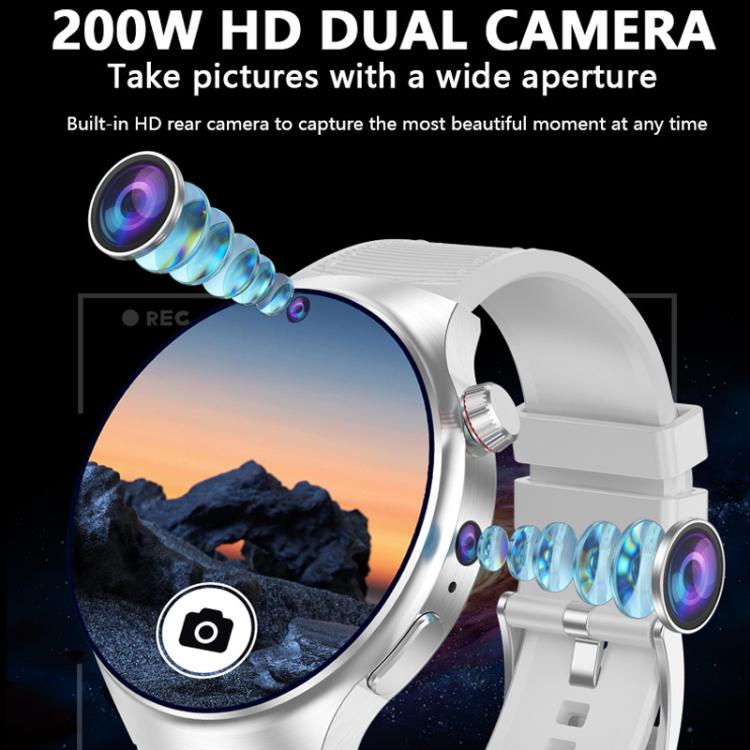 Eurasian African Version 5G SIM Card Slot Google Play Store Dual-camera Smartwatch