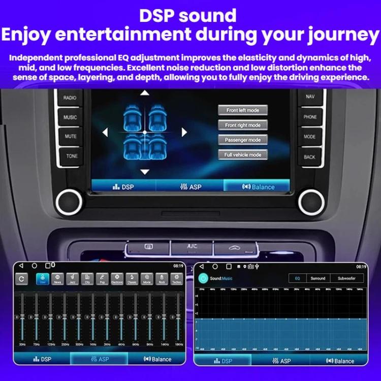 7-Inch Car Navigation System With Wireless Bluetooth CarPlay For Volkswagen, Quad-core 2GB+32GB, Octa-core 4GB+64GB, Octa-core 6GB+128GB