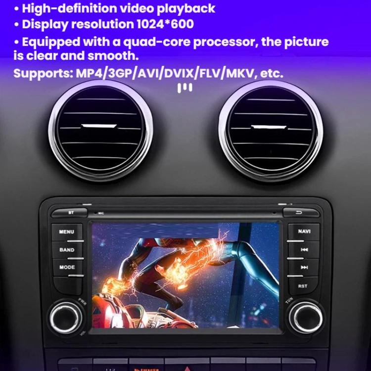 7-Inch Car Navigation Multimedia Smartphone Connectivity CarPlay All-In-One For Audi A3, Octa-core 4GB+64GB, Octa-core 6GB+128GB