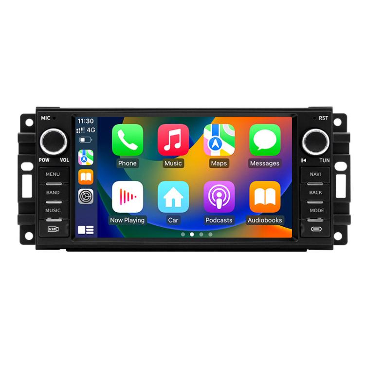 7 Inch Navigation GPS Reversing Car Radio Carplay For Dodge / Jeep / Chrysler, Octa-core 4GB+64GB, Octa-core 6GB+128GB