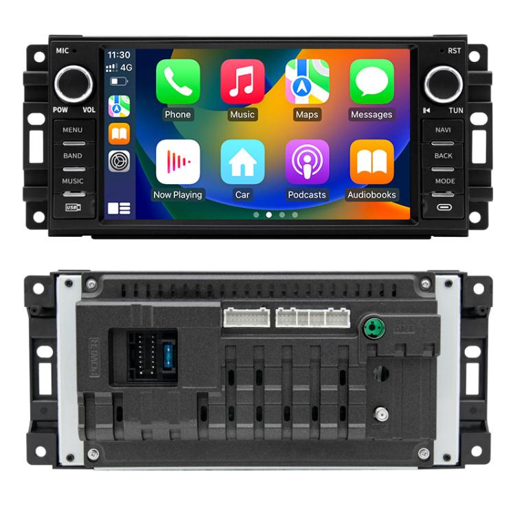 7 Inch Navigation GPS Reversing Car Radio Carplay For Dodge / Jeep / Chrysler, Octa-core 4GB+64GB, Octa-core 6GB+128GB