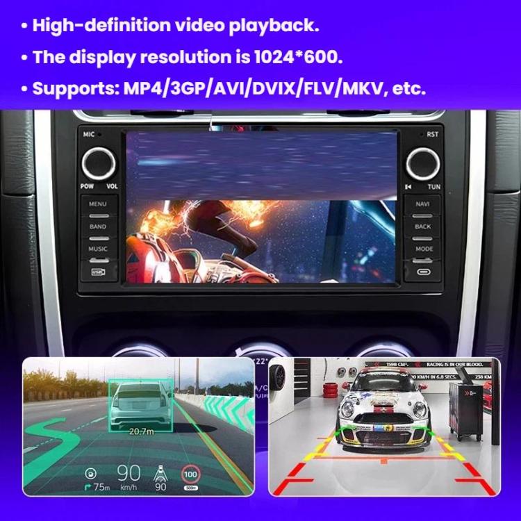 7 Inch Navigation GPS Reversing Car Radio Carplay For Dodge / Jeep / Chrysler, Octa-core 4GB+64GB, Octa-core 6GB+128GB