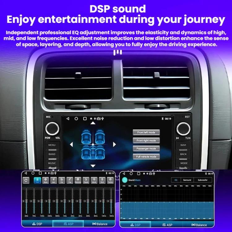 7 Inch Navigation GPS Reversing Car Radio Carplay For Dodge / Jeep / Chrysler, Octa-core 4GB+64GB, Octa-core 6GB+128GB