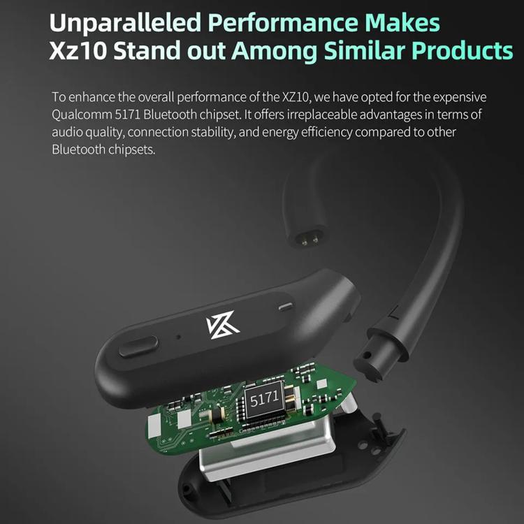 KZ XZ10 Bluetooth 5.3 Wireless Earphones Ear Hooks, XZ10