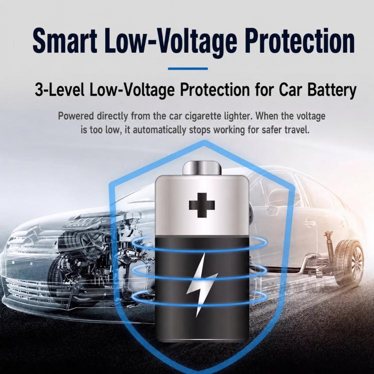 5.6L Compressor Cooling Car Fridge Large Capacity Silent Vehicle Refrigerator