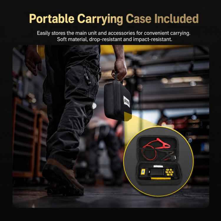 3.2 Inch HD Color Screen Car Battery Tester Automotive Battery Internal Resistance Detector, AUTOOL BT760