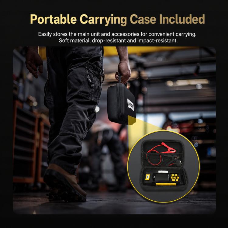 3.2 Inch HD Color Screen Car Battery Tester Automotive Battery Internal Resistance Detector, AUTOOL BT760