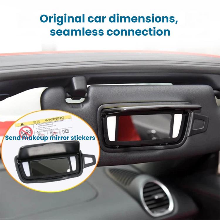 For Porsche 718 / 981 / 982 / 991 / 992 / 911 Left-Hand Drive Sun Visor Vanity Mirror 9.81731031289817E+21