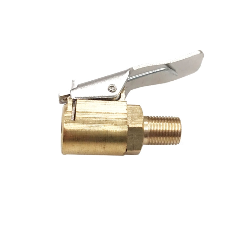 Car Tyre Inflator Connector - Wheel Tire Air Chuck Pump Valve Clip Clamp