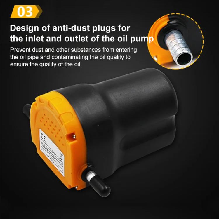24V 60W Oil / Crude oil Fluid Sump Extractor Scavenge Exchange Transfer Pump Suction Transfer Pump - LYDARZ