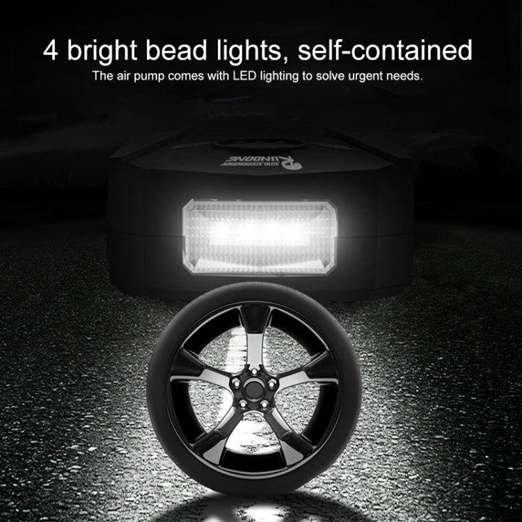 DC 12V 120W 150 PSI Car Air Compressor Inflatable Air Pump with Digital Display Auto Shut Off Gauge - LYDARZ