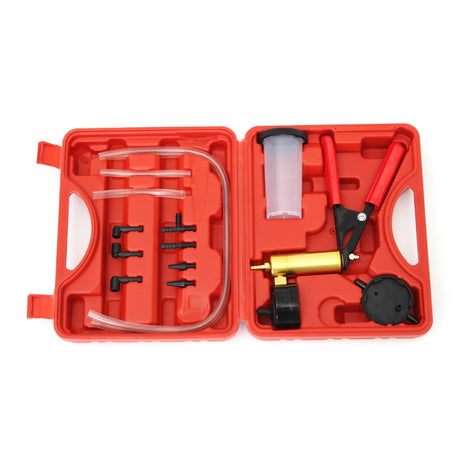2 in 1 Brake Fluid Bleeder Change Hand Held Vacuum Pistol Pump Tester Kit - LYDARZ