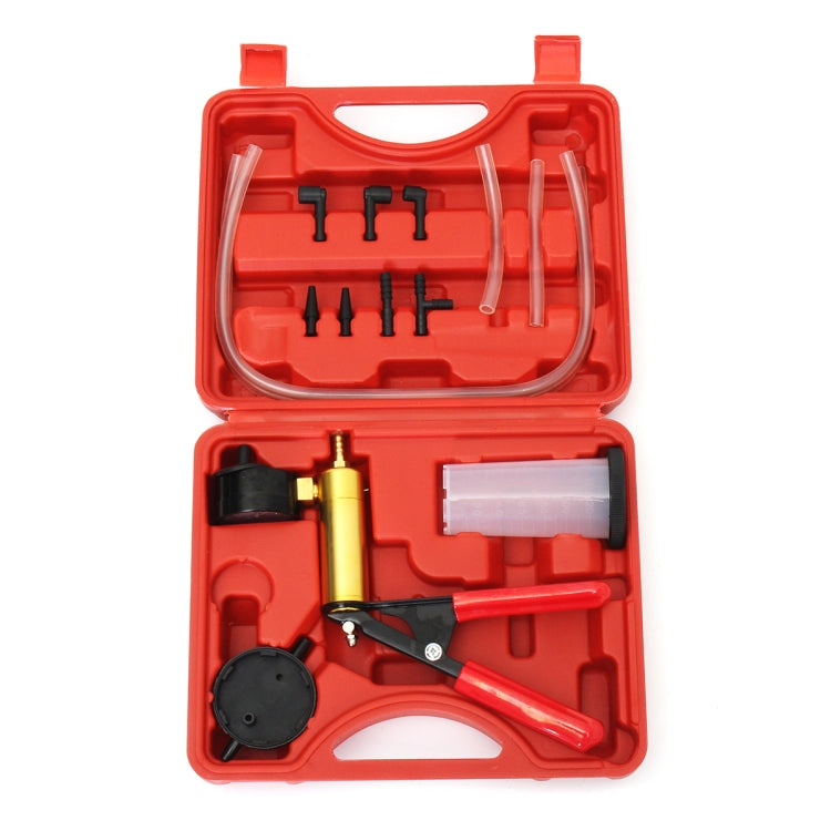 Kit de purga de líquido de frenos 2 en 1 - Comprobador de bomba de vacío manual