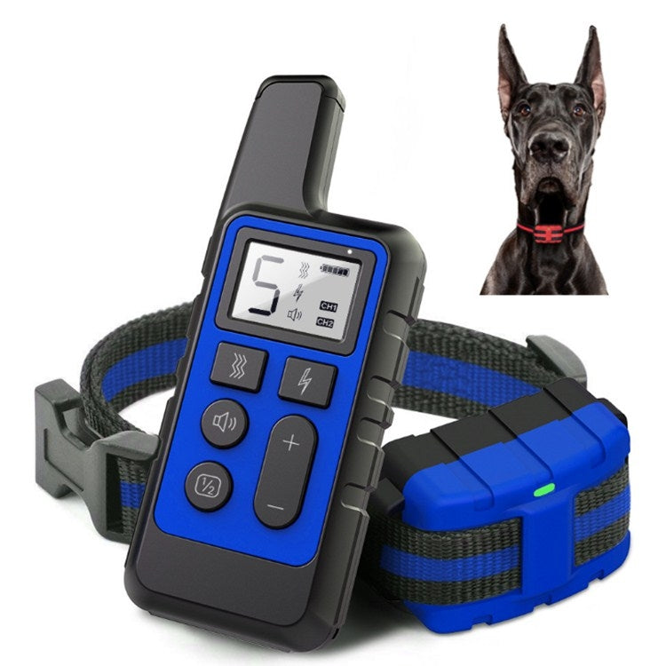 500m Remote Dog Training Collar – Waterproof, Shock & Bark Control - LYDARZ