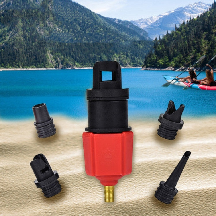 Surfing Paddle Board Rubber Boat Inflatable Bed Air Valve Adapter Car Air Pump Adapter - LYDARZ