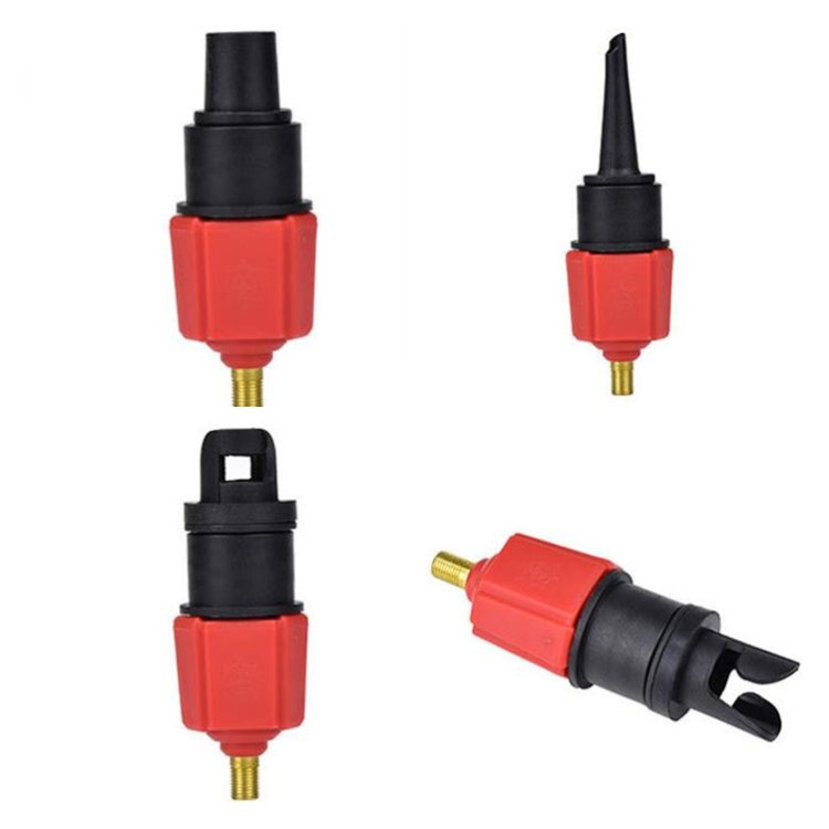 Surfing Paddle Board Air Pump Adapter - Inflatable Bed Rubber Boat Valve Accessory