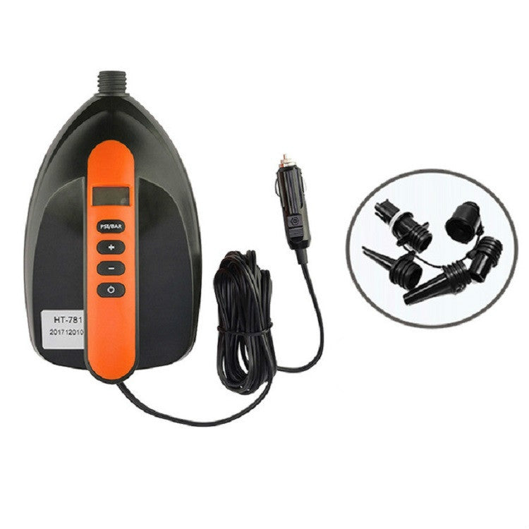Bomba de aire eléctrica de alta presión para tablas de paddle surf, kayaks, botes de goma y vehículos.