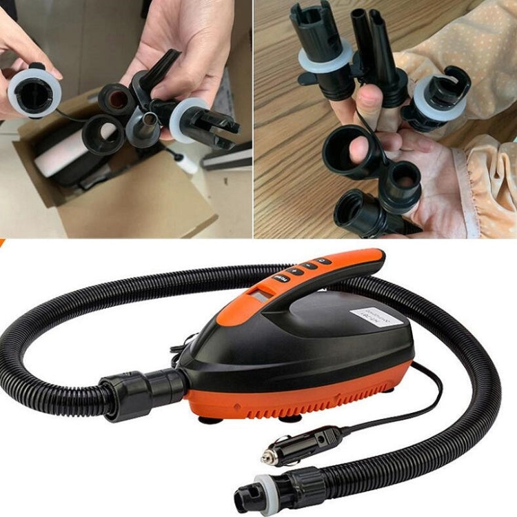 Bomba de aire eléctrica de alta presión para tablas de paddle surf, kayaks, botes de goma y vehículos.