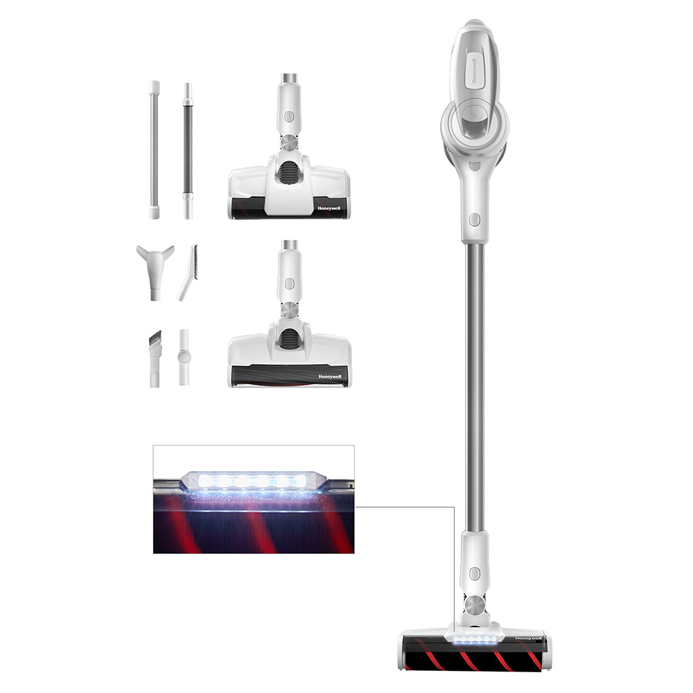 Honeywell VC10 Cordless Vacuum - 8-in-1, 55min Runtime, Pet Hair Removal, Powerful Suction - LYDARZ