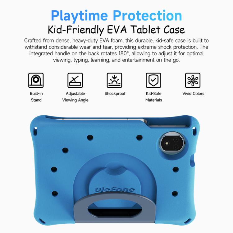 Tableta infantil Ulefone Tab A10 Pro, 6 GB + 128 GB, 8,68 pulgadas, Android 15, MediaTek Helio G91, ocho núcleos, red 4G, enchufe de la UE