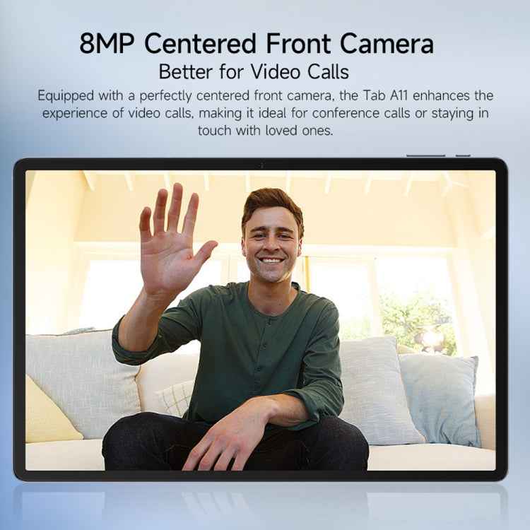 Ulefone Tab A11 Tablet PC, 6GB+256GB, 11 inch Android 14 Unisoc T620 Octa Core 4G Network, EU Plug