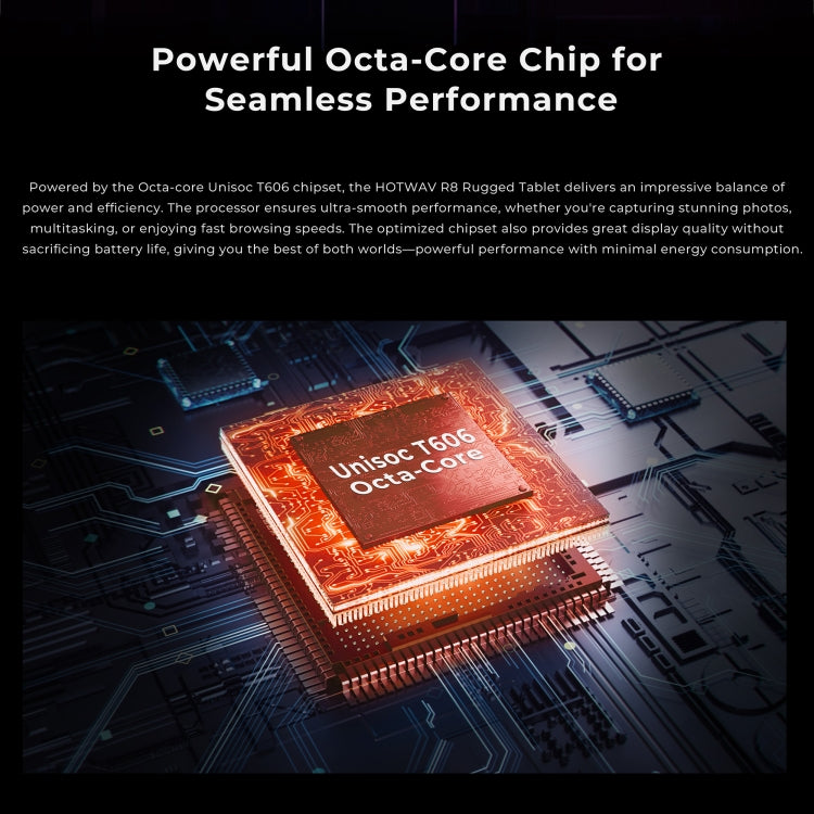 HOTWAV Tab R8 IP68/IP69K Rugged Tablet, 4GB+128GB, 10.1 inch Android 14 Unisoc T606 Octa Core 4G Network, Global Version with Google Play, EU Plug