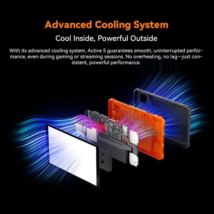 Blackview Active 5 4G Rugged Tablet, 8GB+128GB, 8.68 inch Android 14 Unisoc UMS9230E T615 Octa Core, Global Version with Google Play