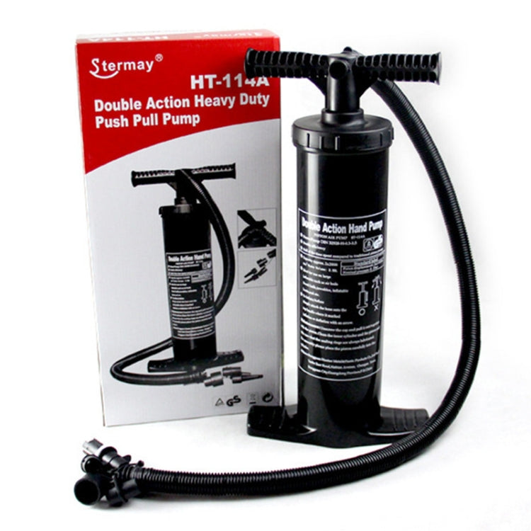 Stermay HT-114A 4000CC Two-way Hand-Pulled Air Pump Inflatable Boat Manual Inflator - LYDARZ