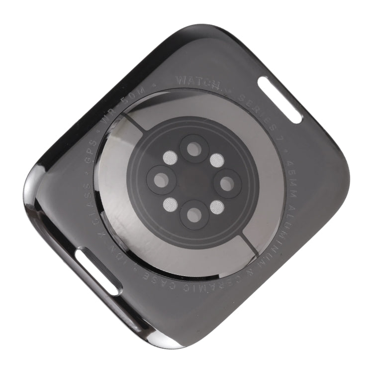 Carcasa trasera de cristal para Apple Watch Series 7 de 45 mm con GPS y bobina de carga inalámbrica