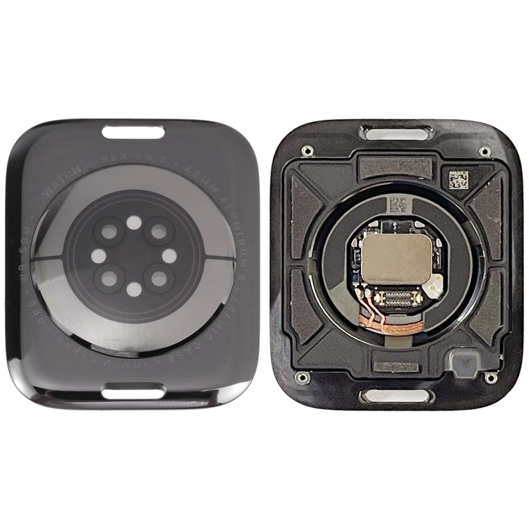 Carcasa trasera de cristal para Apple Watch Series 7 de 45 mm con GPS y bobina de carga inalámbrica