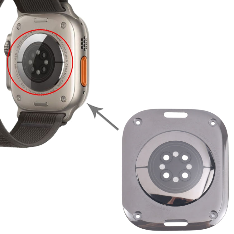 Carcasa trasera de cristal para Apple Watch Ultra 2 de 49 mm LTE (A2986, A2987)