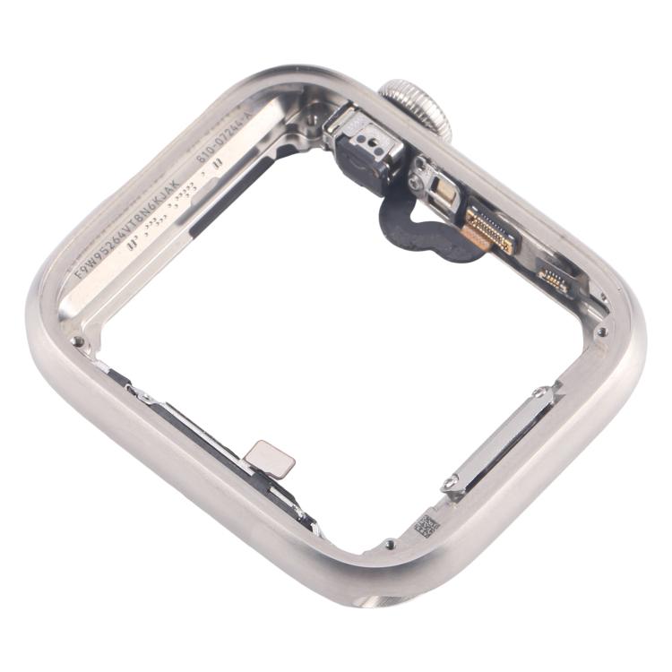 Apple Watch Series 5 de 44 mm LTE con bisel de acero inoxidable, eje giratorio de corona y cable flexible